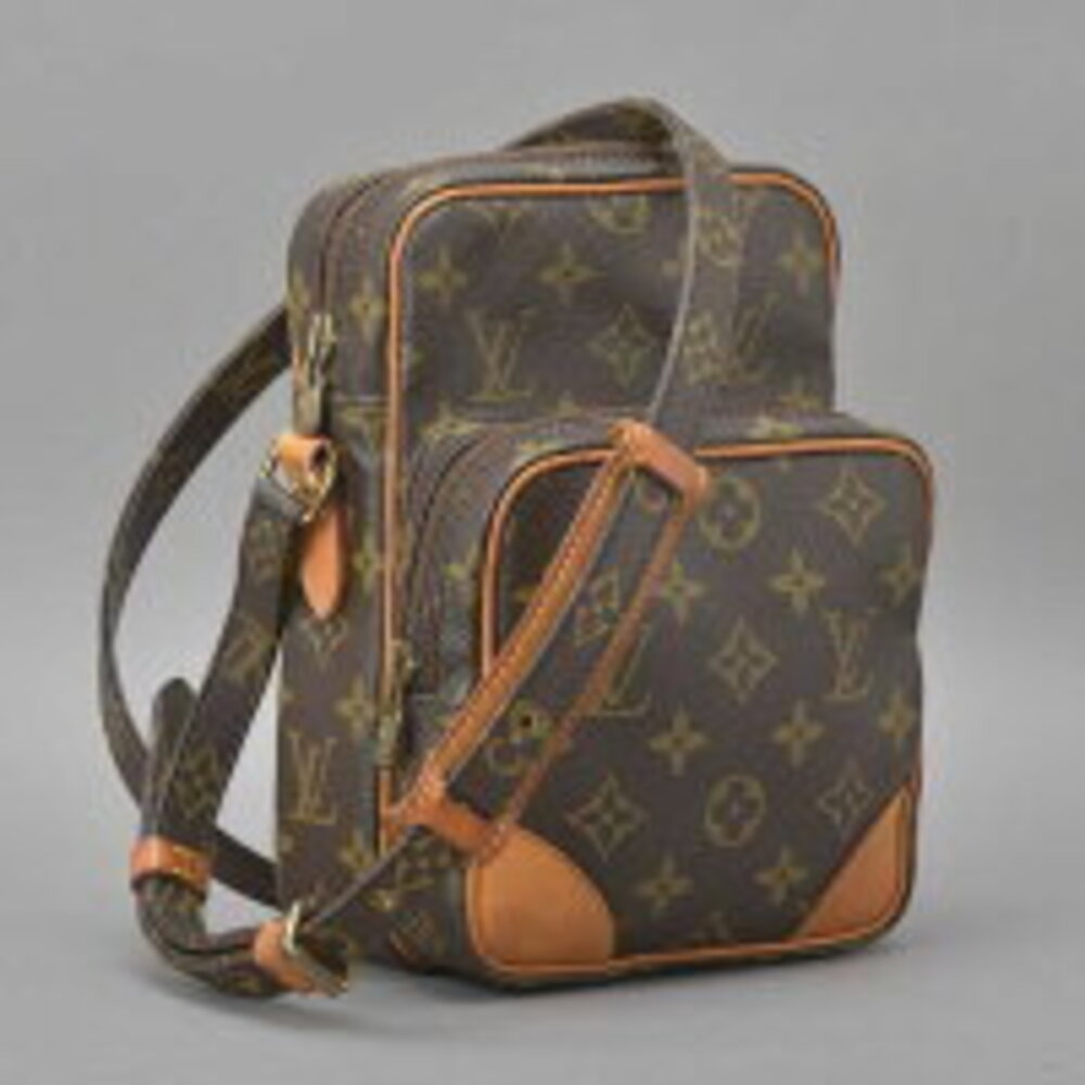 Louis Vuitton Amazon shoulder bag Monogram leather brown fill crossbody - Picture 3 of 10